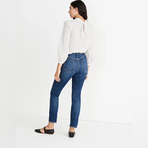 Madewell Denim - Madewell | The High-Rise Slim Crop‎ Boyjean, Women’s Size 27.